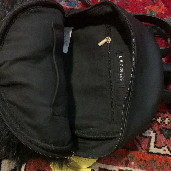 Mini black backpack - Picture 4 of 4